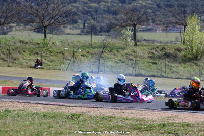 08 & 09/04/2023 : 3ème manche du Championnat du Sud à Fun Kart Brissac (photos Stéphane Agnus) 2023 — karting