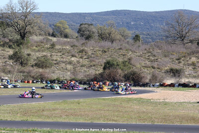 08 & 09/04/2023 : 3ème manche du Championnat du Sud à Fun Kart Brissac (photos Stéphane Agnus) 2023 — karting