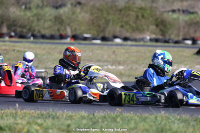 08 & 09/04/2023 : 3ème manche du Championnat du Sud à Fun Kart Brissac (photos Stéphane Agnus) 2023 — karting