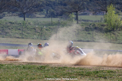 08 & 09/04/2023 : 3ème manche du Championnat du Sud à Fun Kart Brissac (photos Stéphane Agnus) 2023 — karting