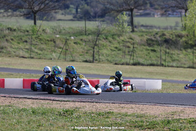 08 & 09/04/2023 : 3ème manche du Championnat du Sud à Fun Kart Brissac (photos Stéphane Agnus) 2023 — karting