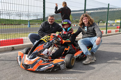 Joel GIROLA — 08 & 09/04/2023 : 3ème manche du Championnat du Sud à Fun Kart Brissac (photos Stéphane Agnus) 2023 — karting