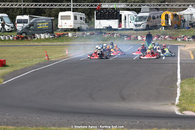 08 & 09/04/2023 : 3ème manche du Championnat du Sud à Fun Kart Brissac (photos Stéphane Agnus) 2023 — karting