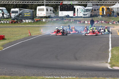 08 & 09/04/2023 : 3ème manche du Championnat du Sud à Fun Kart Brissac (photos Stéphane Agnus) 2023 — karting