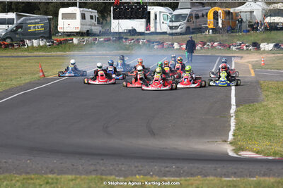 08 & 09/04/2023 : 3ème manche du Championnat du Sud à Fun Kart Brissac (photos Stéphane Agnus) 2023 — karting