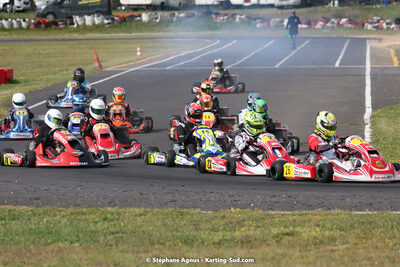 08 & 09/04/2023 : 3ème manche du Championnat du Sud à Fun Kart Brissac (photos Stéphane Agnus) 2023 — karting