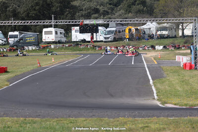 08 & 09/04/2023 : 3ème manche du Championnat du Sud à Fun Kart Brissac (photos Stéphane Agnus) 2023 — karting