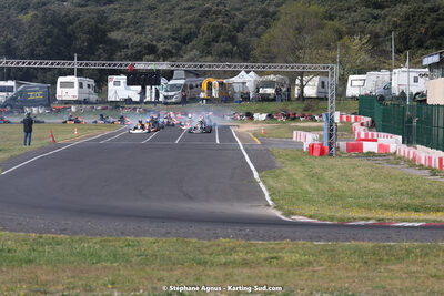08 & 09/04/2023 : 3ème manche du Championnat du Sud à Fun Kart Brissac (photos Stéphane Agnus) 2023 — karting