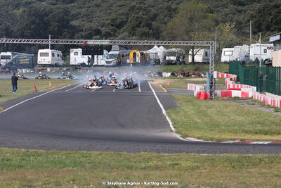 08 & 09/04/2023 : 3ème manche du Championnat du Sud à Fun Kart Brissac (photos Stéphane Agnus) 2023 — karting