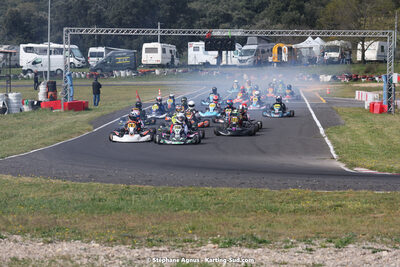 08 & 09/04/2023 : 3ème manche du Championnat du Sud à Fun Kart Brissac (photos Stéphane Agnus) 2023 — karting