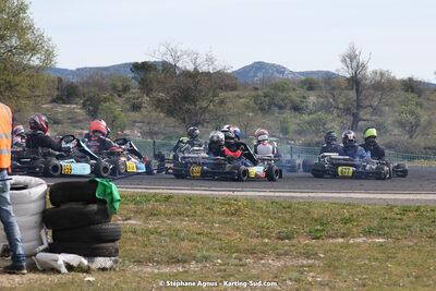 08 & 09/04/2023 : 3ème manche du Championnat du Sud à Fun Kart Brissac (photos Stéphane Agnus) 2023 — karting