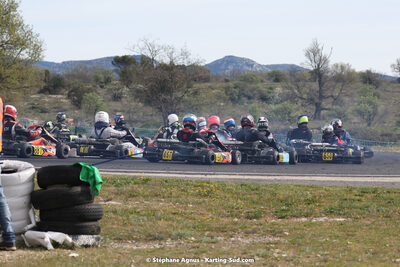 08 & 09/04/2023 : 3ème manche du Championnat du Sud à Fun Kart Brissac (photos Stéphane Agnus) 2023 — karting