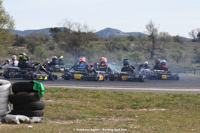 08 & 09/04/2023 : 3ème manche du Championnat du Sud à Fun Kart Brissac (photos Stéphane Agnus) 2023 — karting