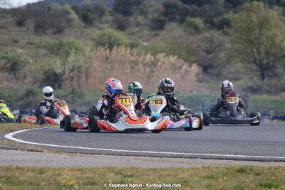 08 & 09/04/2023 : 3ème manche du Championnat du Sud à Fun Kart Brissac (photos Stéphane Agnus) 2023 — karting