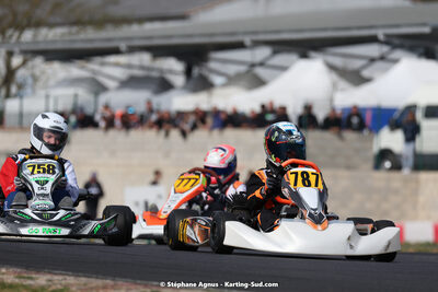08 & 09/04/2023 : 3ème manche du Championnat du Sud à Fun Kart Brissac (photos Stéphane Agnus) 2023 — karting