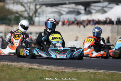 08 & 09/04/2023 : 3ème manche du Championnat du Sud à Fun Kart Brissac (photos Stéphane Agnus) 2023 — karting