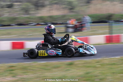 08 & 09/04/2023 : 3ème manche du Championnat du Sud à Fun Kart Brissac (photos Stéphane Agnus) 2023 — karting