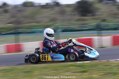 08 & 09/04/2023 : 3ème manche du Championnat du Sud à Fun Kart Brissac (photos Stéphane Agnus) 2023 — karting