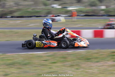 08 & 09/04/2023 : 3ème manche du Championnat du Sud à Fun Kart Brissac (photos Stéphane Agnus) 2023 — karting