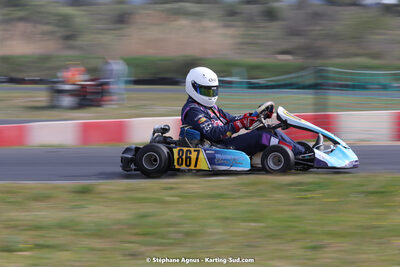 08 & 09/04/2023 : 3ème manche du Championnat du Sud à Fun Kart Brissac (photos Stéphane Agnus) 2023 — karting
