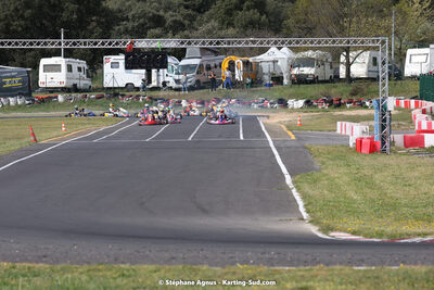 08 & 09/04/2023 : 3ème manche du Championnat du Sud à Fun Kart Brissac (photos Stéphane Agnus) 2023 — karting