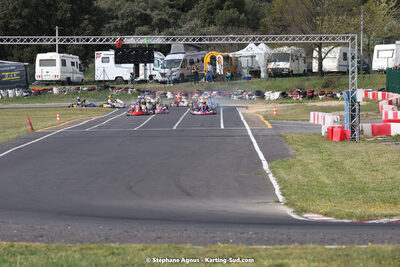 08 & 09/04/2023 : 3ème manche du Championnat du Sud à Fun Kart Brissac (photos Stéphane Agnus) 2023 — karting