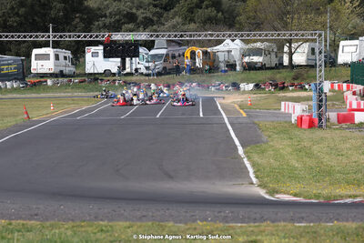 08 & 09/04/2023 : 3ème manche du Championnat du Sud à Fun Kart Brissac (photos Stéphane Agnus) 2023 — karting