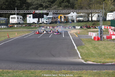 08 & 09/04/2023 : 3ème manche du Championnat du Sud à Fun Kart Brissac (photos Stéphane Agnus) 2023 — karting