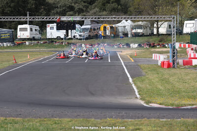08 & 09/04/2023 : 3ème manche du Championnat du Sud à Fun Kart Brissac (photos Stéphane Agnus) 2023 — karting