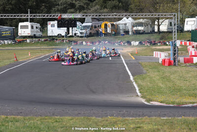 08 & 09/04/2023 : 3ème manche du Championnat du Sud à Fun Kart Brissac (photos Stéphane Agnus) 2023 — karting