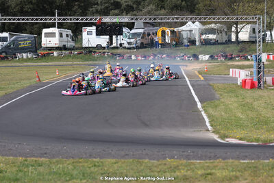 08 & 09/04/2023 : 3ème manche du Championnat du Sud à Fun Kart Brissac (photos Stéphane Agnus) 2023 — karting