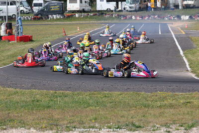 08 & 09/04/2023 : 3ème manche du Championnat du Sud à Fun Kart Brissac (photos Stéphane Agnus) 2023 — karting