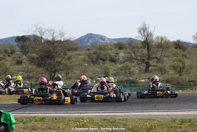 08 & 09/04/2023 : 3ème manche du Championnat du Sud à Fun Kart Brissac (photos Stéphane Agnus) 2023 — karting