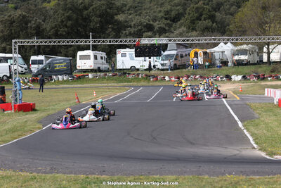 08 & 09/04/2023 : 3ème manche du Championnat du Sud à Fun Kart Brissac (photos Stéphane Agnus) 2023 — karting