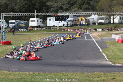 08 & 09/04/2023 : 3ème manche du Championnat du Sud à Fun Kart Brissac (photos Stéphane Agnus) 2023 — karting