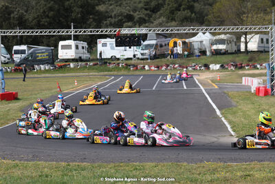 08 & 09/04/2023 : 3ème manche du Championnat du Sud à Fun Kart Brissac (photos Stéphane Agnus) 2023 — karting