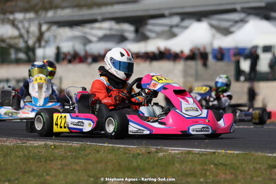 08 & 09/04/2023 : 3ème manche du Championnat du Sud à Fun Kart Brissac (photos Stéphane Agnus) 2023 — karting