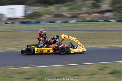 08 & 09/04/2023 : 3ème manche du Championnat du Sud à Fun Kart Brissac (photos Stéphane Agnus) 2023 — karting