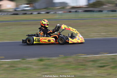 08 & 09/04/2023 : 3ème manche du Championnat du Sud à Fun Kart Brissac (photos Stéphane Agnus) 2023 — karting