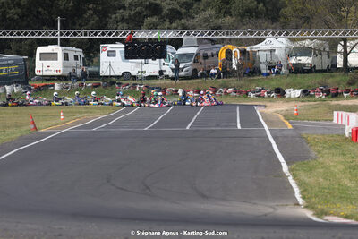 08 & 09/04/2023 : 3ème manche du Championnat du Sud à Fun Kart Brissac (photos Stéphane Agnus) 2023 — karting