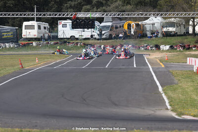 08 & 09/04/2023 : 3ème manche du Championnat du Sud à Fun Kart Brissac (photos Stéphane Agnus) 2023 — karting