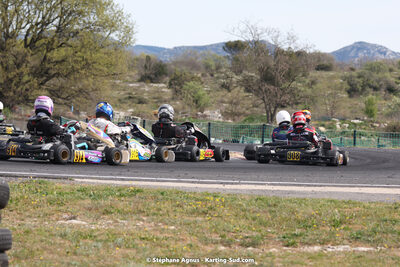 08 & 09/04/2023 : 3ème manche du Championnat du Sud à Fun Kart Brissac (photos Stéphane Agnus) 2023 — karting