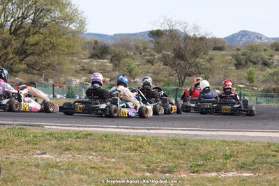08 & 09/04/2023 : 3ème manche du Championnat du Sud à Fun Kart Brissac (photos Stéphane Agnus) 2023 — karting