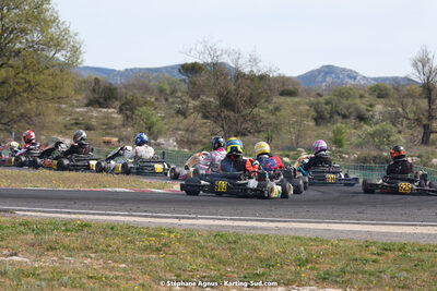 08 & 09/04/2023 : 3ème manche du Championnat du Sud à Fun Kart Brissac (photos Stéphane Agnus) 2023 — karting