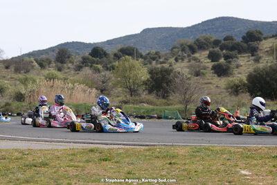 08 & 09/04/2023 : 3ème manche du Championnat du Sud à Fun Kart Brissac (photos Stéphane Agnus) 2023 — karting