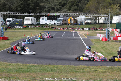08 & 09/04/2023 : 3ème manche du Championnat du Sud à Fun Kart Brissac (photos Stéphane Agnus) 2023 — karting