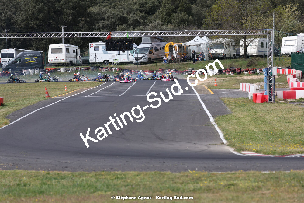 08 & 09/04/2023 : 3ème manche du Championnat du Sud à Fun Kart Brissac (photos Stéphane Agnus) 2023 — karting