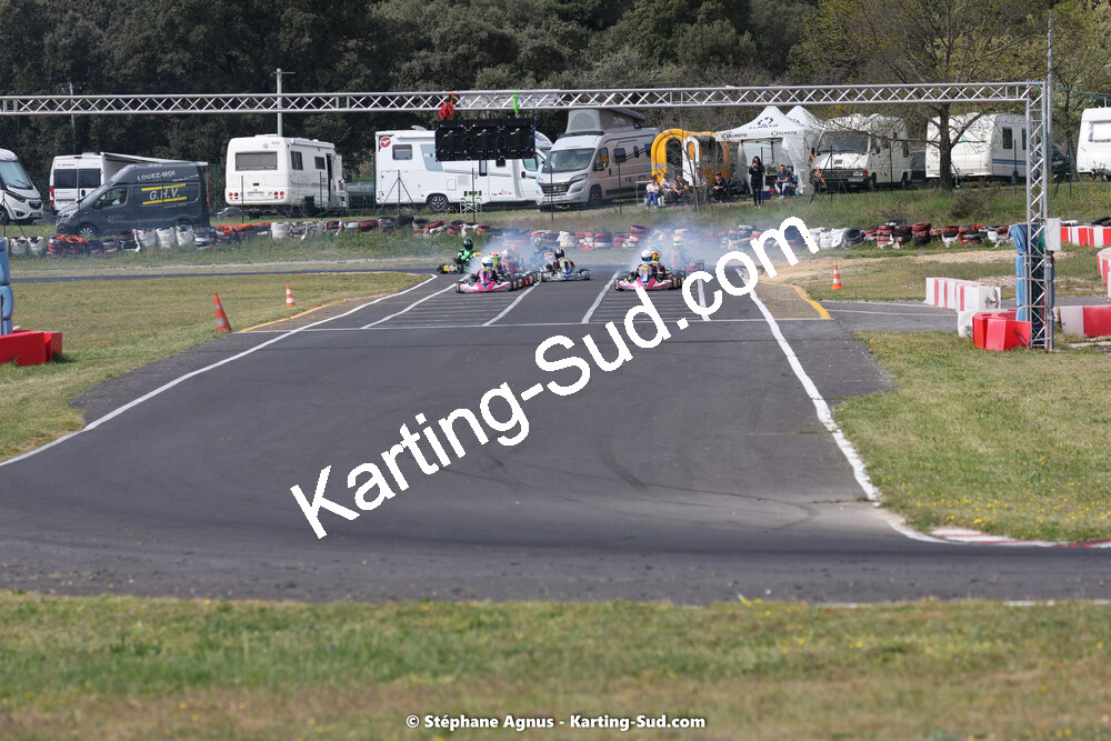 08 & 09/04/2023 : 3ème manche du Championnat du Sud à Fun Kart Brissac (photos Stéphane Agnus) 2023 — karting