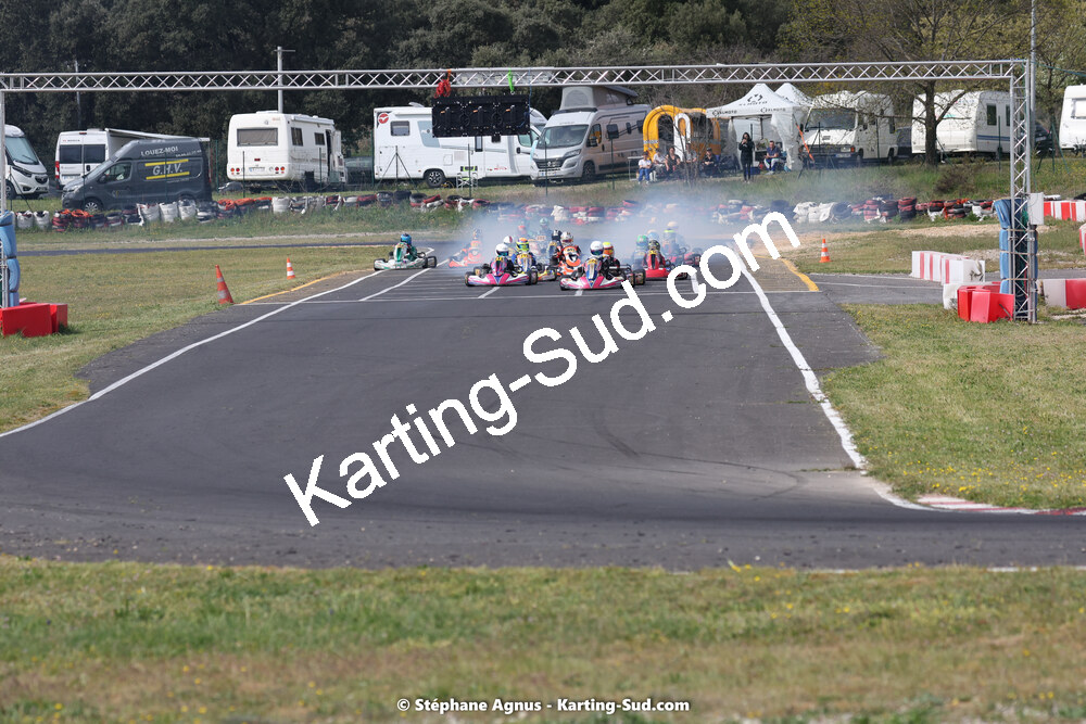08 & 09/04/2023 : 3ème manche du Championnat du Sud à Fun Kart Brissac (photos Stéphane Agnus) 2023 — karting
