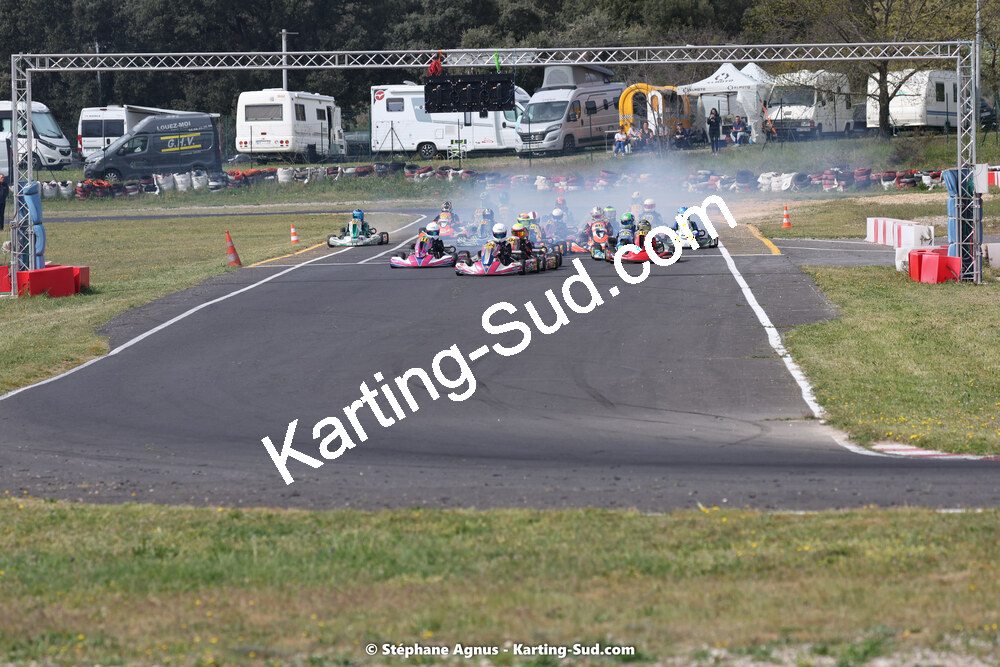 08 & 09/04/2023 : 3ème manche du Championnat du Sud à Fun Kart Brissac (photos Stéphane Agnus) 2023 — karting